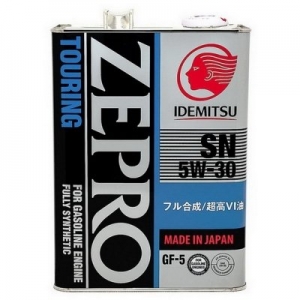 Моторное масло Idemitsu Zepro Touring 5W-30 SN/GF-5, 4л